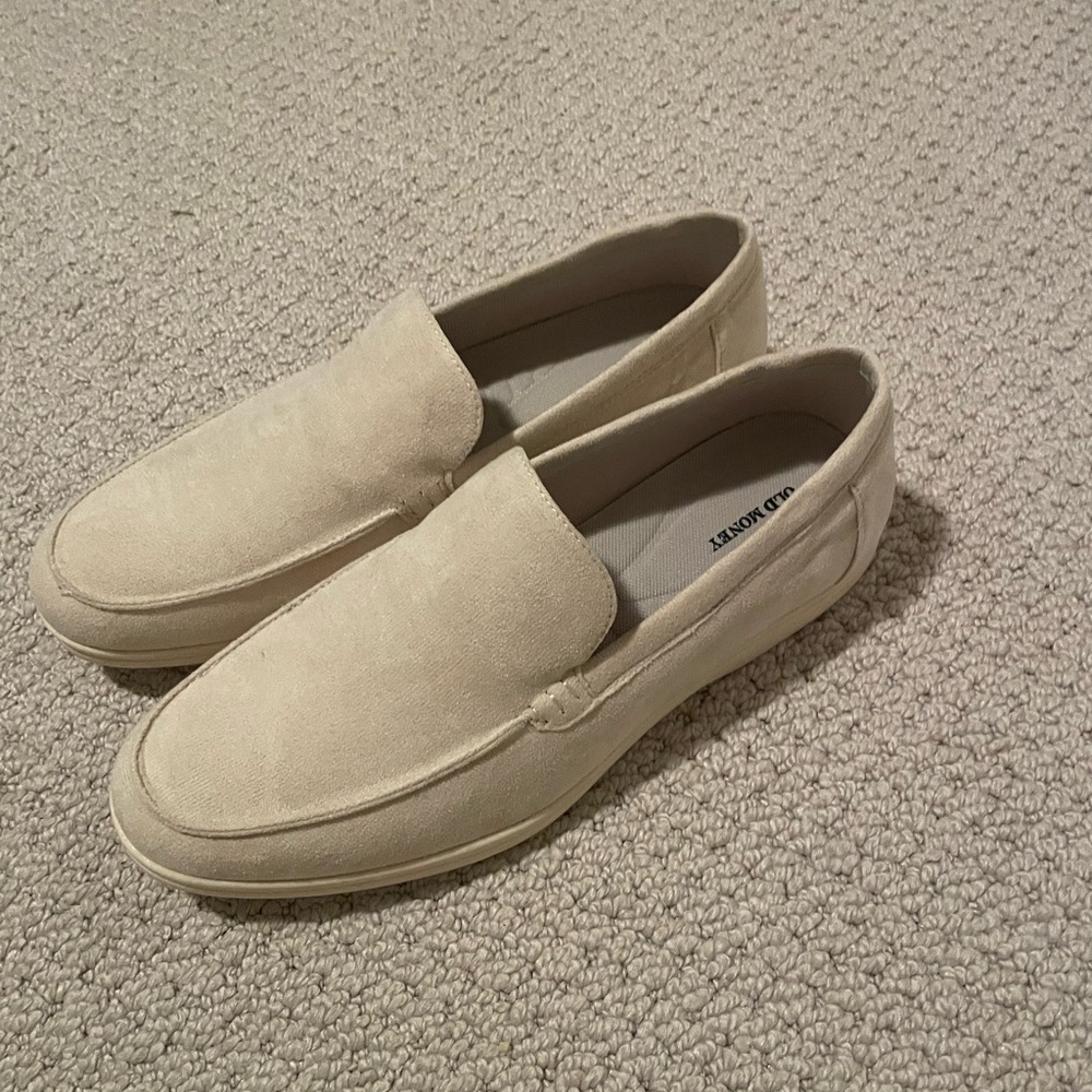 OLD MONEY TAN SLIPPERS SIZE 10